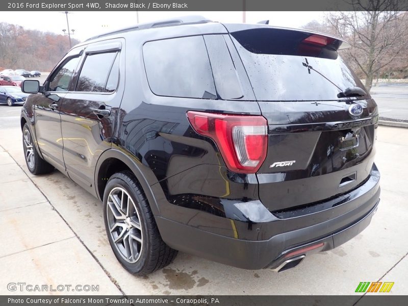 Shadow Black / Ebony Black 2016 Ford Explorer Sport 4WD