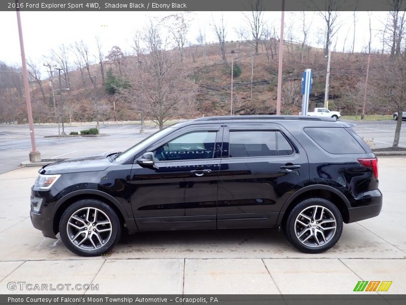 Shadow Black / Ebony Black 2016 Ford Explorer Sport 4WD