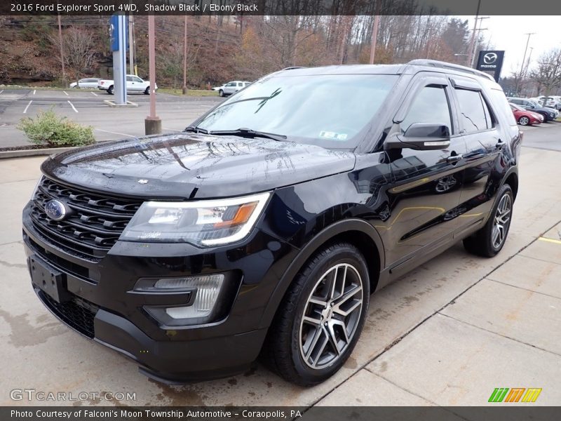 Shadow Black / Ebony Black 2016 Ford Explorer Sport 4WD