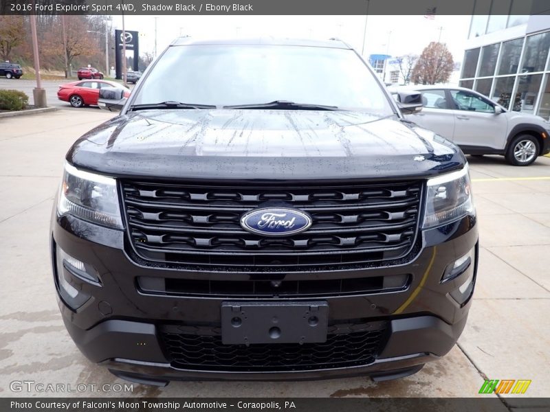 Shadow Black / Ebony Black 2016 Ford Explorer Sport 4WD