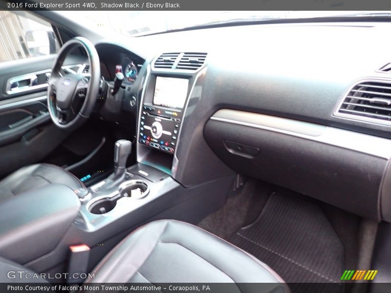 Shadow Black / Ebony Black 2016 Ford Explorer Sport 4WD