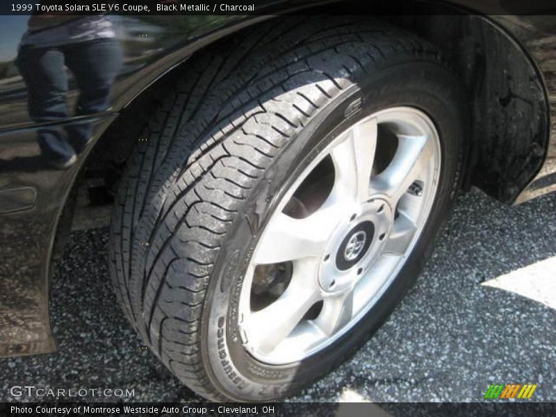 Black Metallic / Charcoal 1999 Toyota Solara SLE V6 Coupe