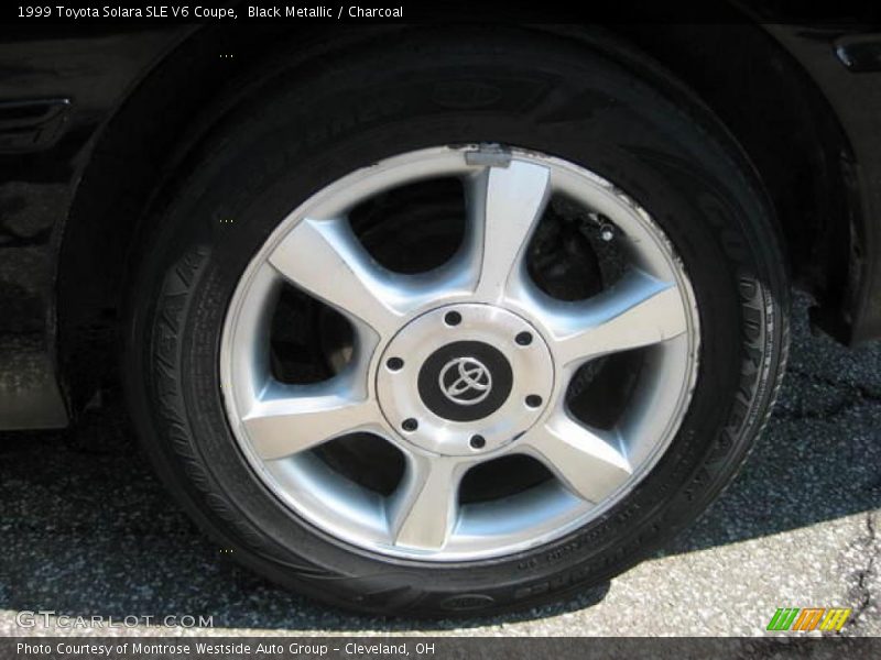 Black Metallic / Charcoal 1999 Toyota Solara SLE V6 Coupe