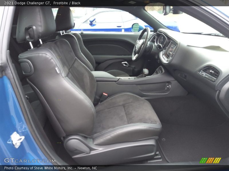 Frostbite / Black 2021 Dodge Challenger GT
