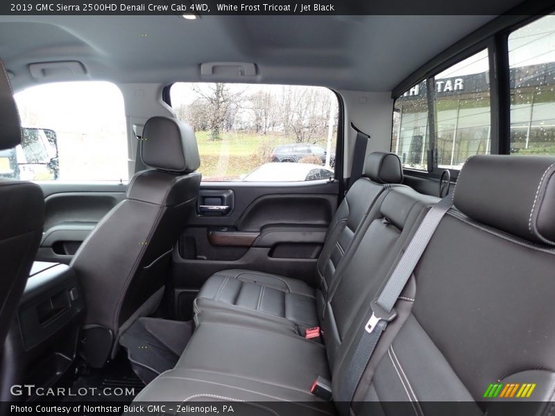 White Frost Tricoat / Jet Black 2019 GMC Sierra 2500HD Denali Crew Cab 4WD