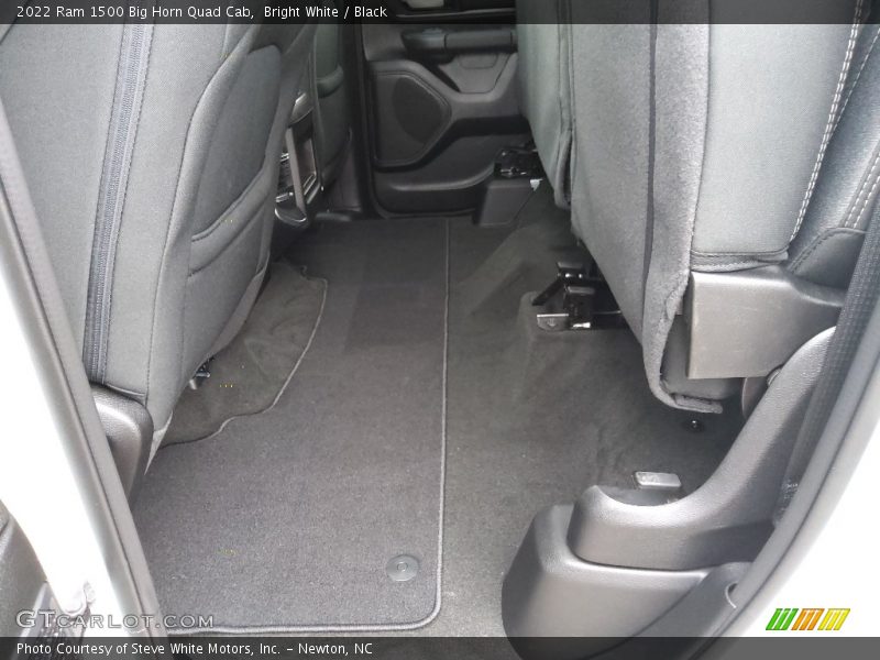 Bright White / Black 2022 Ram 1500 Big Horn Quad Cab