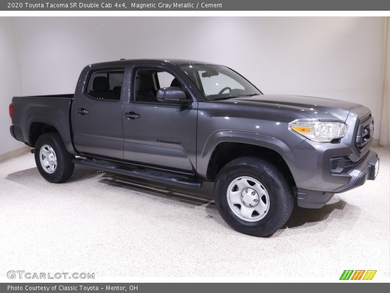 Magnetic Gray Metallic / Cement 2020 Toyota Tacoma SR Double Cab 4x4