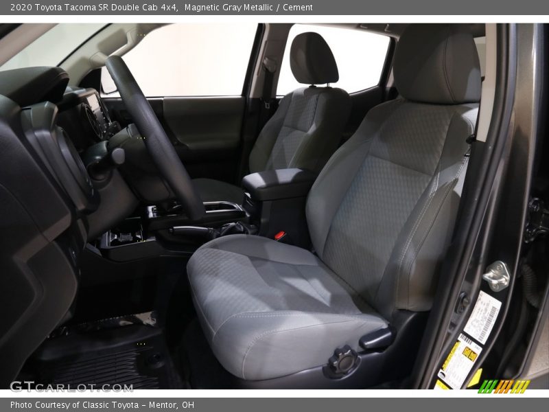 Magnetic Gray Metallic / Cement 2020 Toyota Tacoma SR Double Cab 4x4