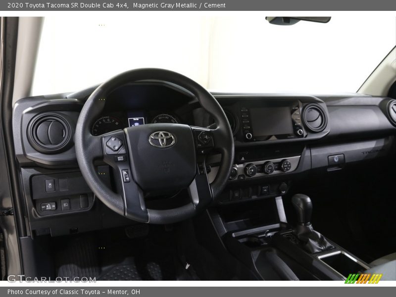 Magnetic Gray Metallic / Cement 2020 Toyota Tacoma SR Double Cab 4x4