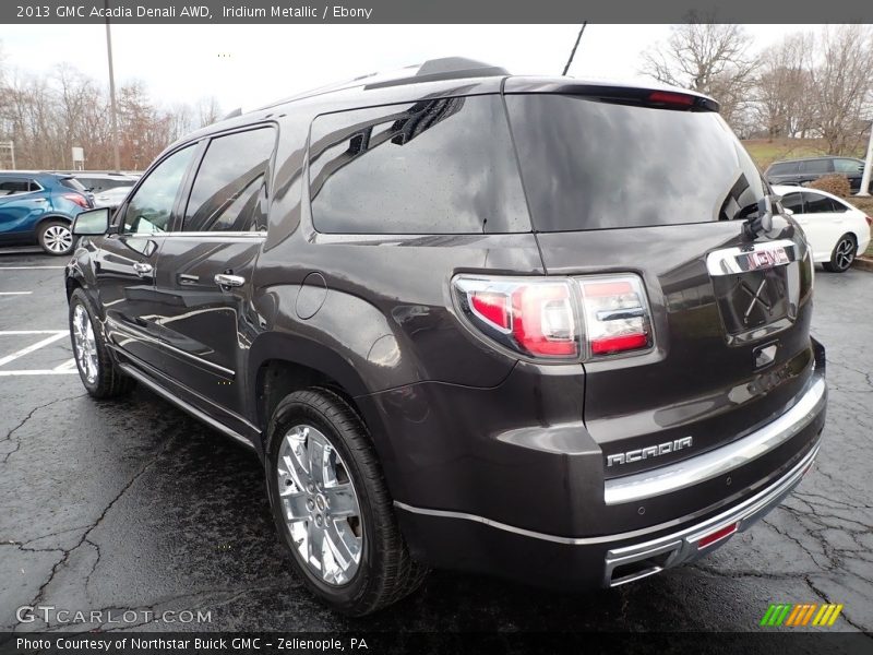 Iridium Metallic / Ebony 2013 GMC Acadia Denali AWD