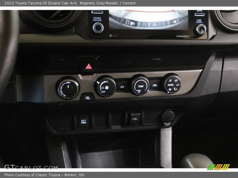 Magnetic Gray Metallic / Cement 2020 Toyota Tacoma SR Double Cab 4x4