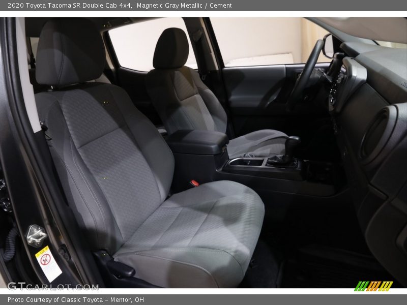 Magnetic Gray Metallic / Cement 2020 Toyota Tacoma SR Double Cab 4x4