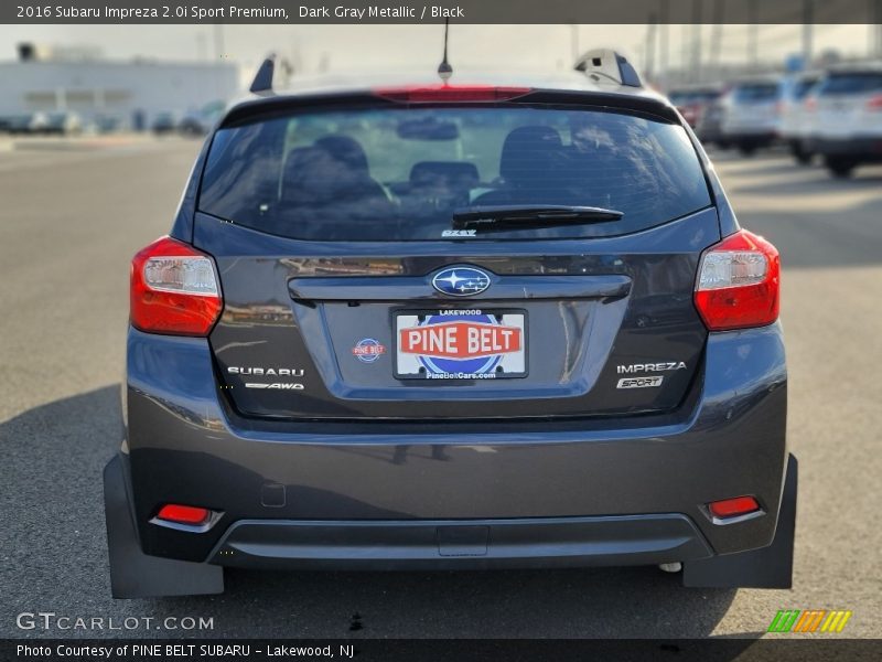 Dark Gray Metallic / Black 2016 Subaru Impreza 2.0i Sport Premium