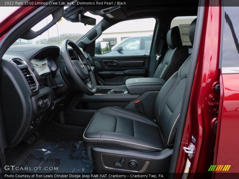 Delmonico Red Pearl / Black 2022 Ram 1500 Limited Crew Cab 4x4