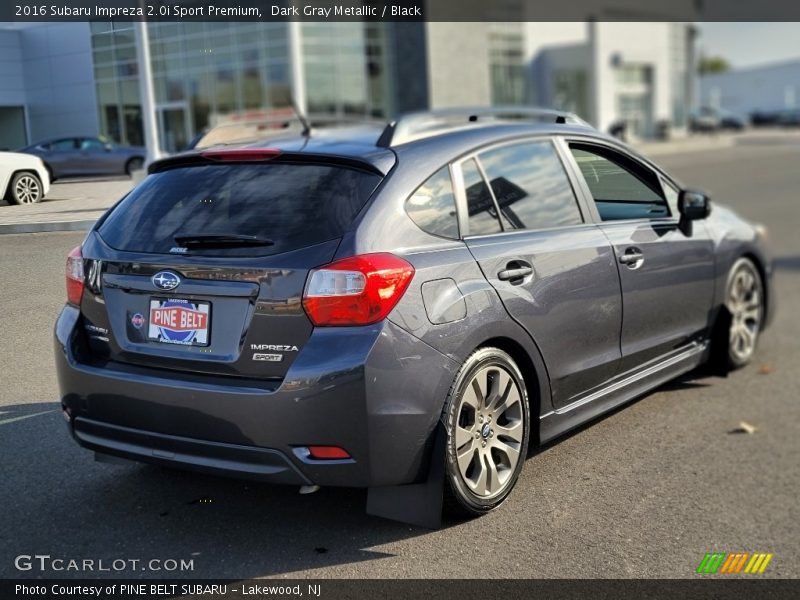 Dark Gray Metallic / Black 2016 Subaru Impreza 2.0i Sport Premium