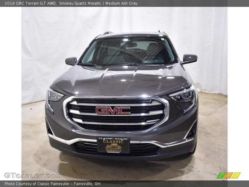 Smokey Quartz Metallic / Medium Ash Gray 2019 GMC Terrain SLT AWD