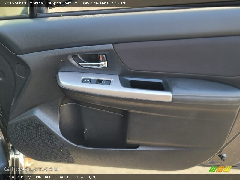 Dark Gray Metallic / Black 2016 Subaru Impreza 2.0i Sport Premium