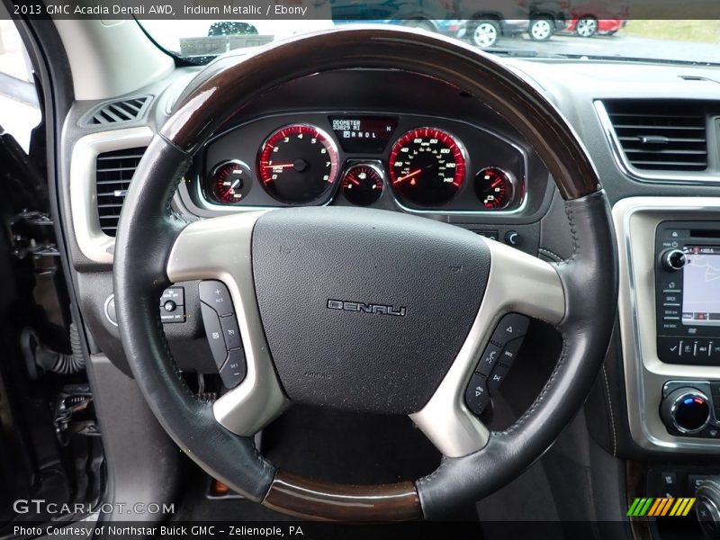 Iridium Metallic / Ebony 2013 GMC Acadia Denali AWD