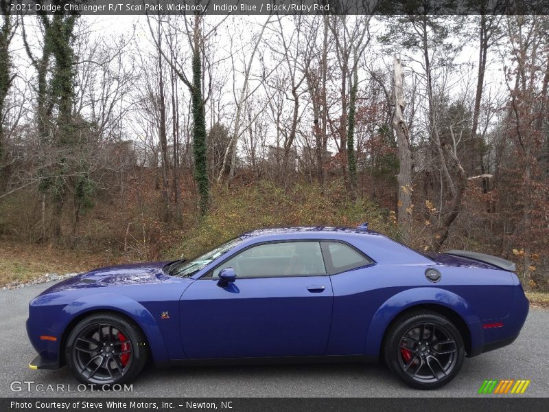  2021 Challenger R/T Scat Pack Widebody Indigo Blue