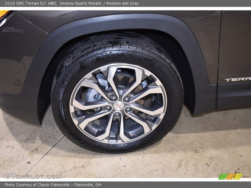 Smokey Quartz Metallic / Medium Ash Gray 2019 GMC Terrain SLT AWD