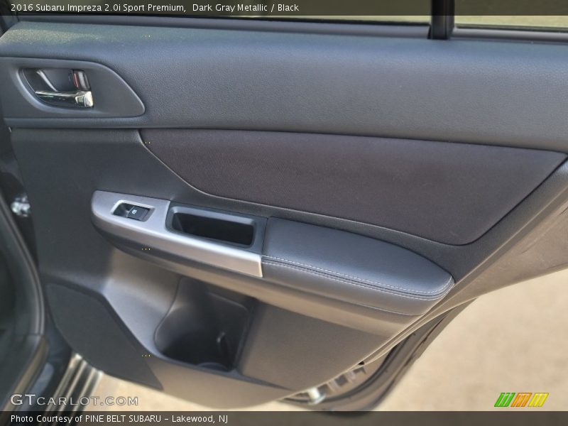 Dark Gray Metallic / Black 2016 Subaru Impreza 2.0i Sport Premium
