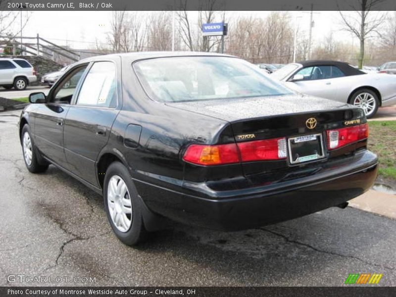 Black / Oak 2001 Toyota Camry LE