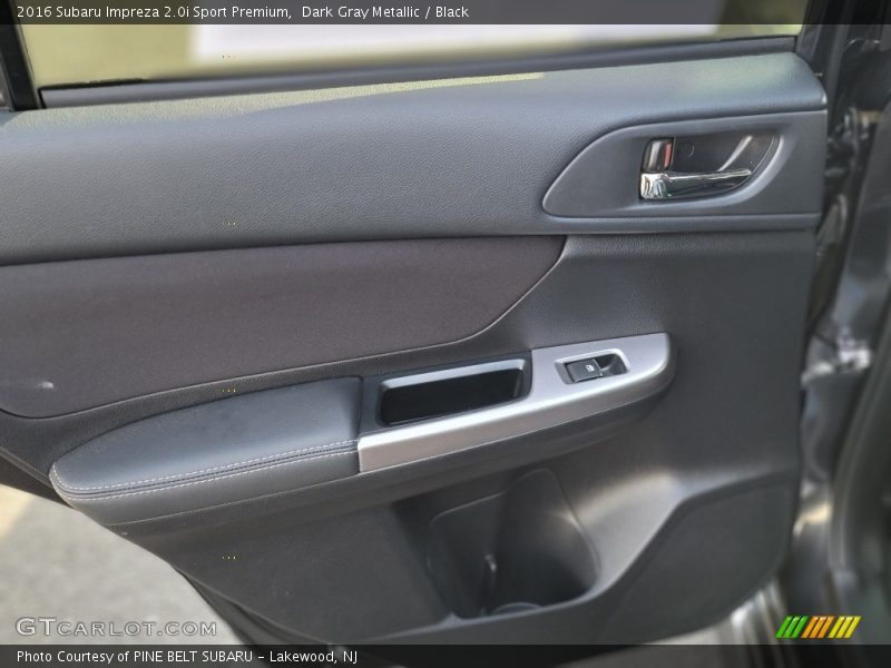 Dark Gray Metallic / Black 2016 Subaru Impreza 2.0i Sport Premium