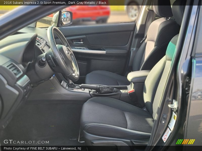 Dark Gray Metallic / Black 2016 Subaru Impreza 2.0i Sport Premium