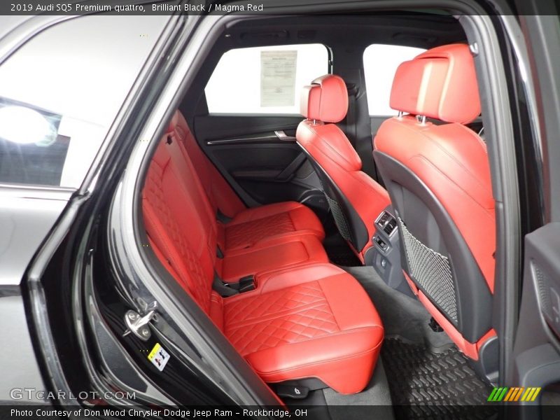 Rear Seat of 2019 SQ5 Premium quattro