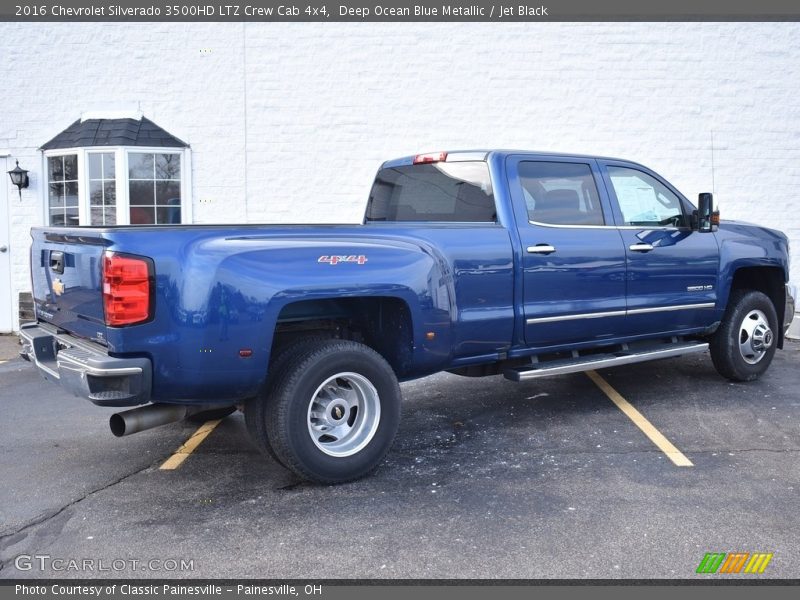  2016 Silverado 3500HD LTZ Crew Cab 4x4 Deep Ocean Blue Metallic