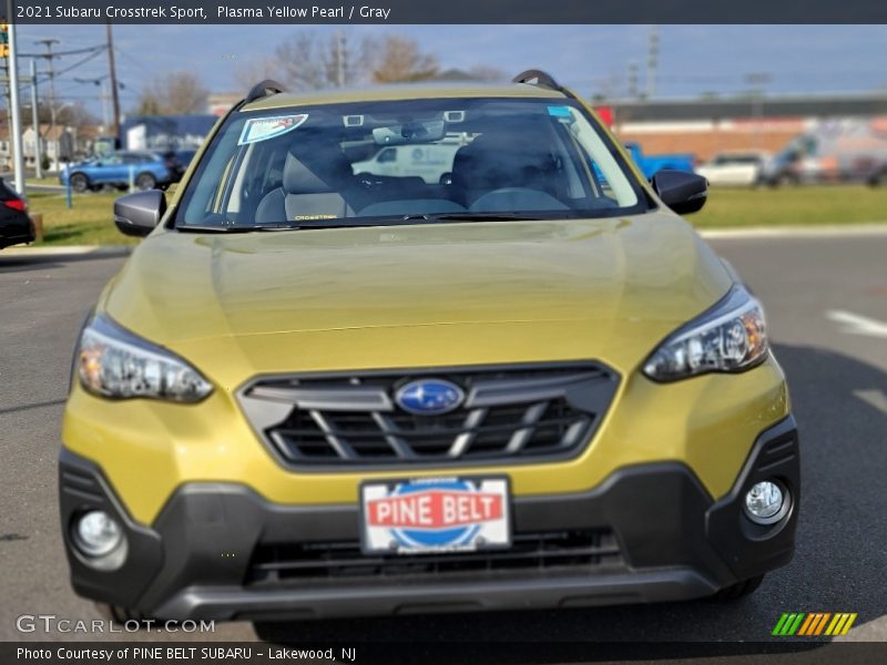 Plasma Yellow Pearl / Gray 2021 Subaru Crosstrek Sport