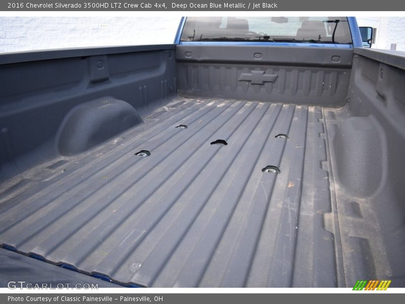 Deep Ocean Blue Metallic / Jet Black 2016 Chevrolet Silverado 3500HD LTZ Crew Cab 4x4