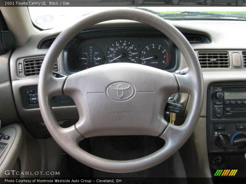 Black / Oak 2001 Toyota Camry LE