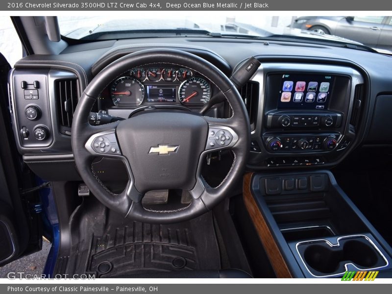 Dashboard of 2016 Silverado 3500HD LTZ Crew Cab 4x4