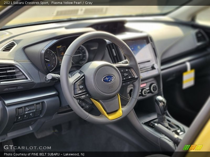 Plasma Yellow Pearl / Gray 2021 Subaru Crosstrek Sport