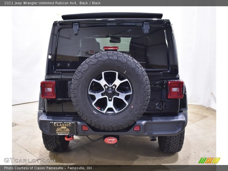 Black / Black 2021 Jeep Wrangler Unlimited Rubicon 4x4