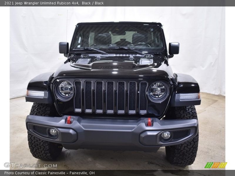 Black / Black 2021 Jeep Wrangler Unlimited Rubicon 4x4