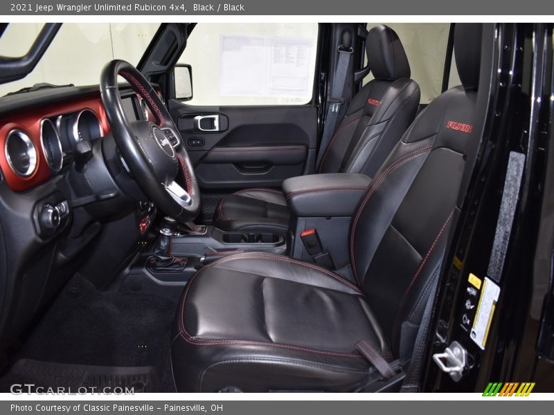 Black / Black 2021 Jeep Wrangler Unlimited Rubicon 4x4