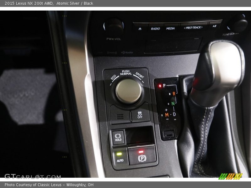 Atomic Silver / Black 2015 Lexus NX 200t AWD