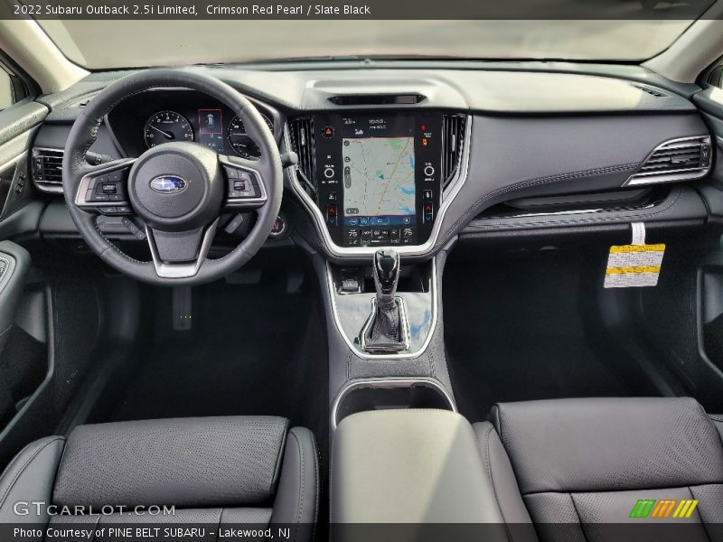 Crimson Red Pearl / Slate Black 2022 Subaru Outback 2.5i Limited