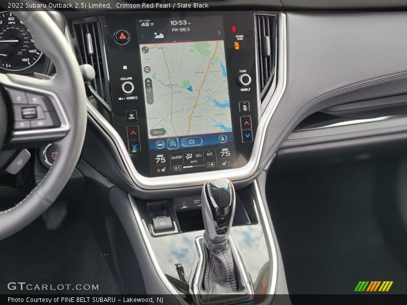 Crimson Red Pearl / Slate Black 2022 Subaru Outback 2.5i Limited