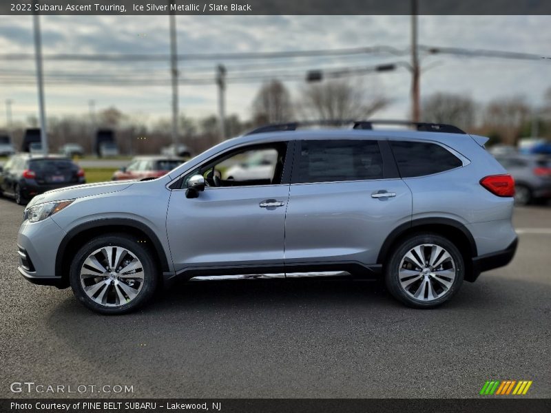 Ice Silver Metallic / Slate Black 2022 Subaru Ascent Touring