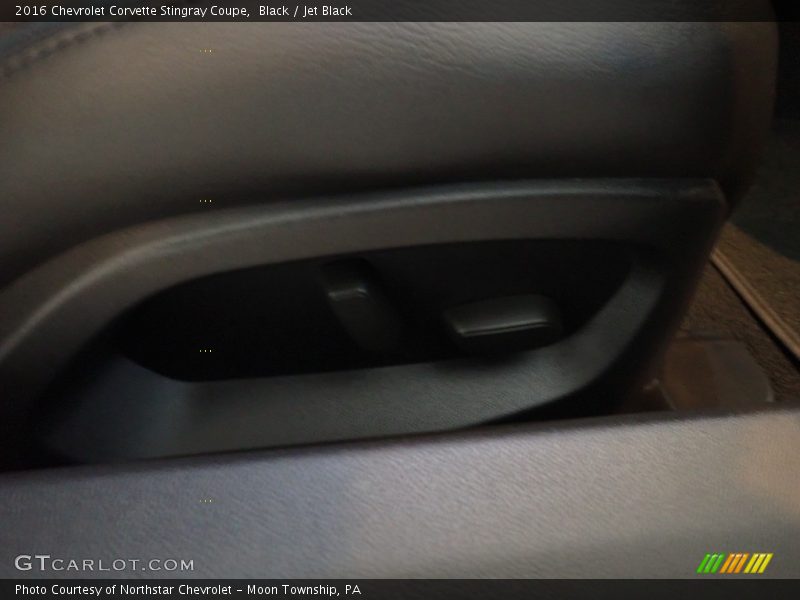 Black / Jet Black 2016 Chevrolet Corvette Stingray Coupe