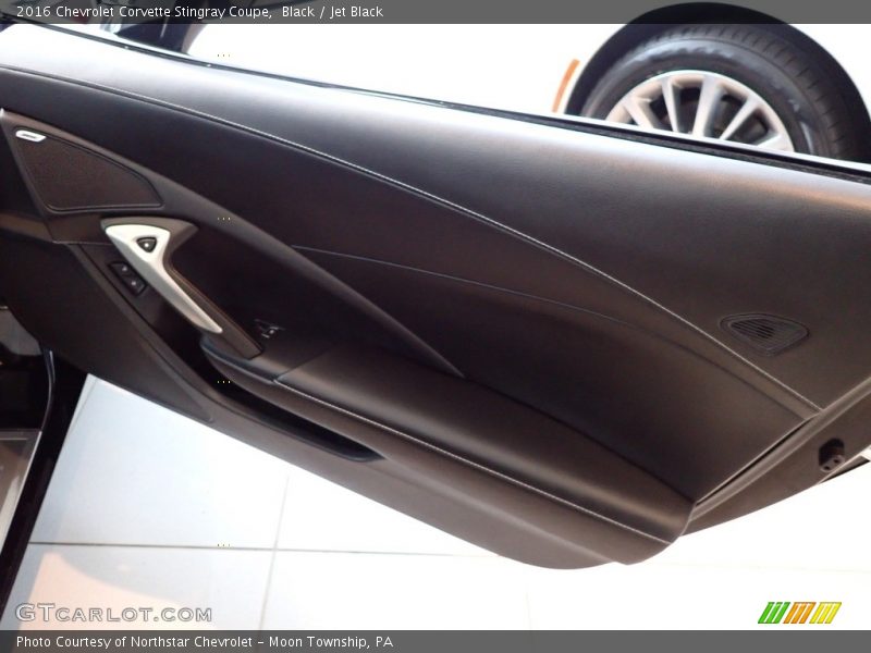 Black / Jet Black 2016 Chevrolet Corvette Stingray Coupe