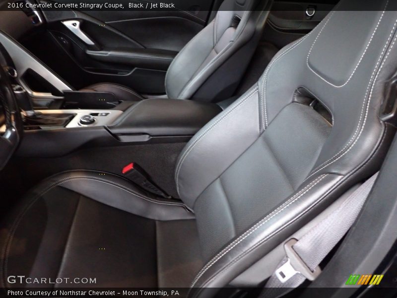 Black / Jet Black 2016 Chevrolet Corvette Stingray Coupe