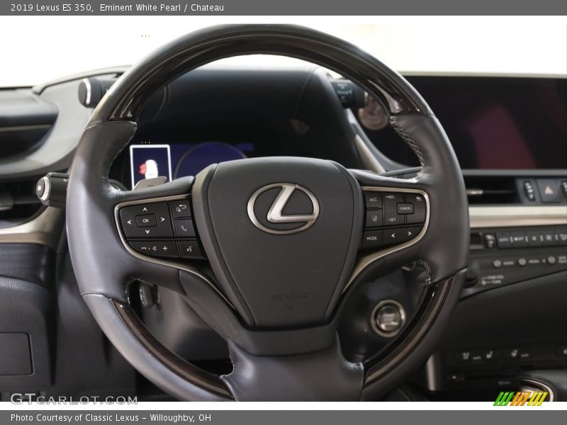 Eminent White Pearl / Chateau 2019 Lexus ES 350