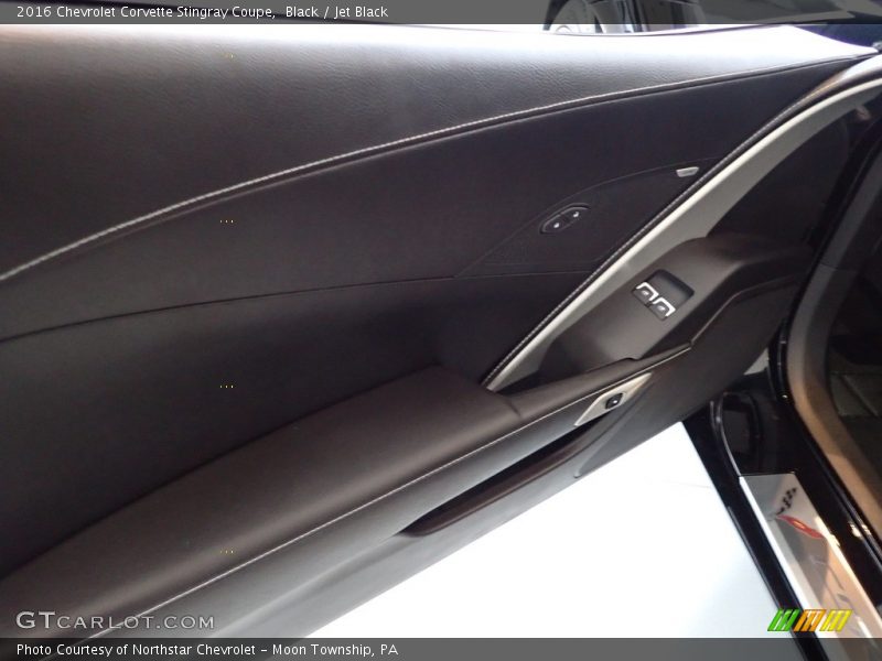 Black / Jet Black 2016 Chevrolet Corvette Stingray Coupe