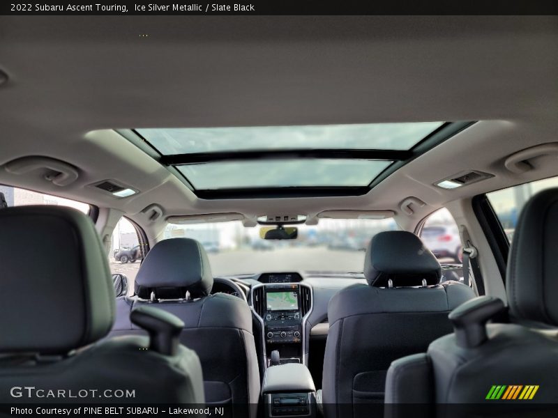 Ice Silver Metallic / Slate Black 2022 Subaru Ascent Touring
