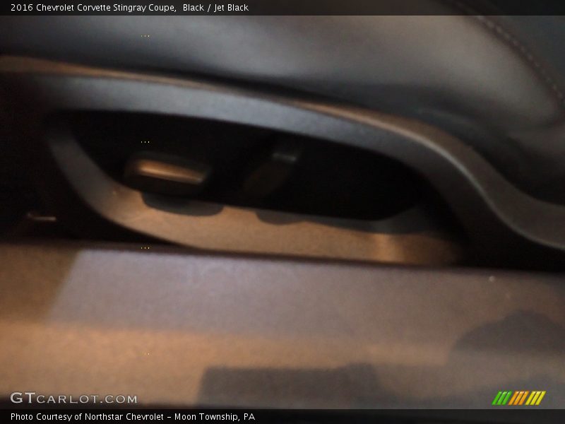 Black / Jet Black 2016 Chevrolet Corvette Stingray Coupe