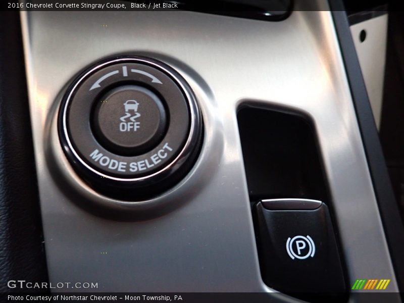 Black / Jet Black 2016 Chevrolet Corvette Stingray Coupe